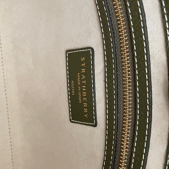 NWT Strathberry Lana Hobo Bag in Khaki Green - Picture 9 of 10